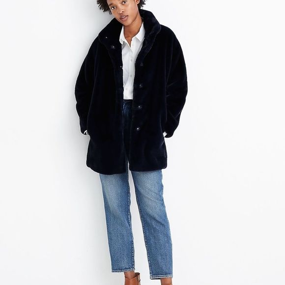 Madewell Jackets & Blazers - Madewell faux fur coat